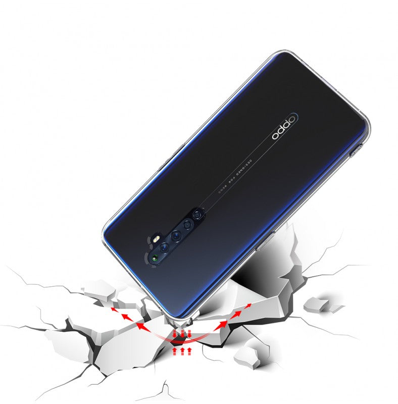 Silicone Transparente 2.0 TPU Oppo Reno 2Z