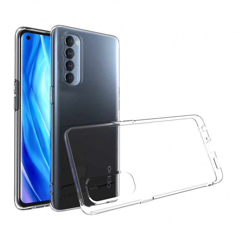 Silicone Transparente 2.0 TPU Oppo Reno 4 Pro 5G (Proteção de Lente)