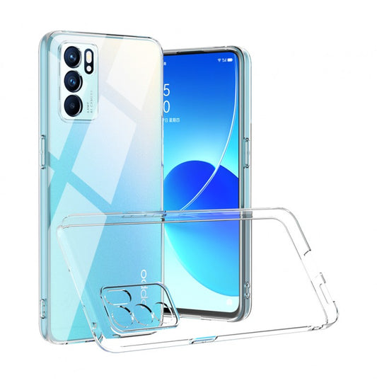 Silicone Transparente 2.0 TPU Oppo Reno 6 5G (Proteção de Lente)