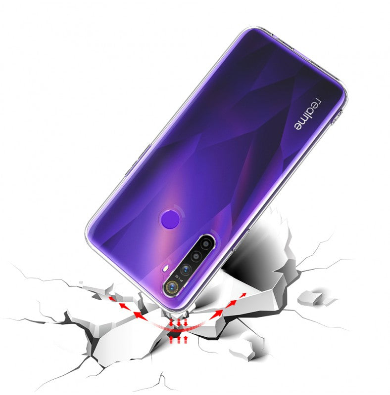 Silicone Transparente 2.0 TPU Realme 5 / 5S / 6i