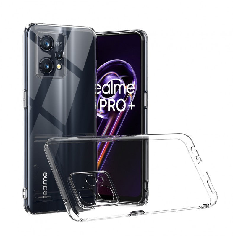 Silicone Transparente 2.0 TPU Realme 9 Pro Plus (Proteção de Lente)