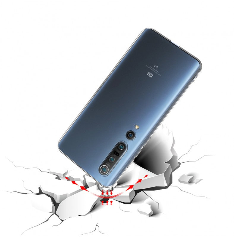 Silicone Transparente 2.0 TPU Xiaomi Mi 10 Pro (Proteção de Lente)