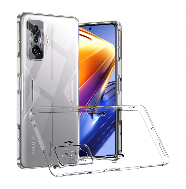 Silicone Transparente 2.0 TPU Xiaomi Poco F4 GT (Proteção de Lente)