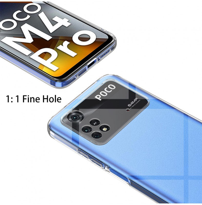 Silicone Transparente 2.0 TPU Xiaomi Poco M4 Pro 4G (Proteção de Lente)
