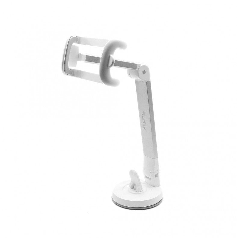 Suporte Universal de Mesa com Ventosa Prata