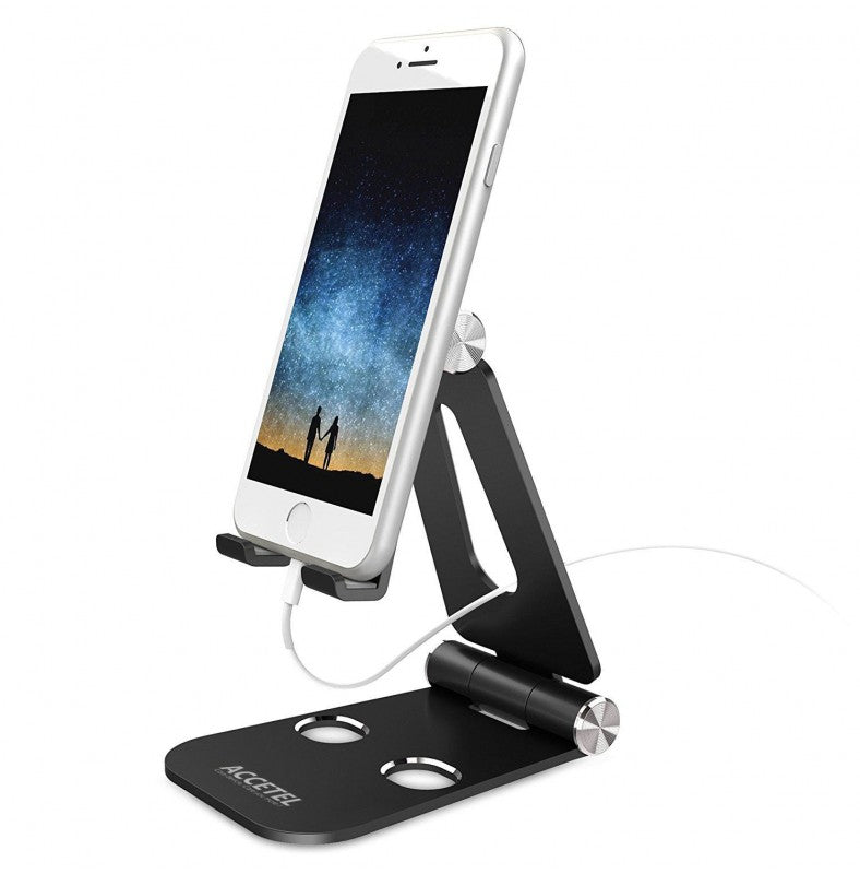Suporte de Mesa para Celular ou Tablet Preto