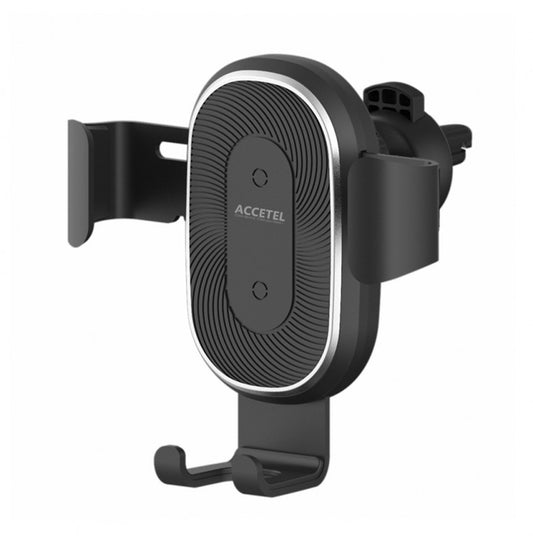 Carregador de Carro Sem Fio Carregamento Rápido 10W Gravity AirVent Preto
