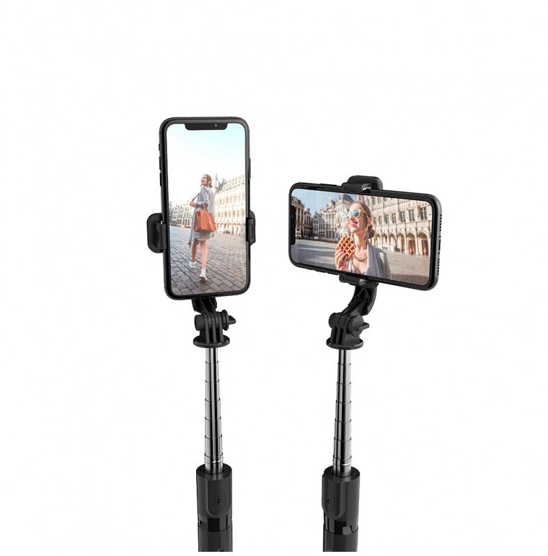 copy of Selfie Stick Sem Fio com Tripé Comprimento 1.13m