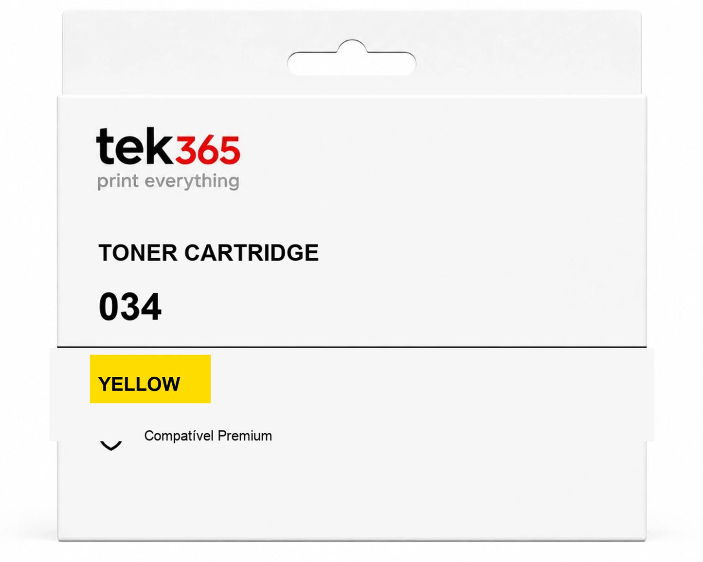 Toner Compativel Canon 034 Amarelo