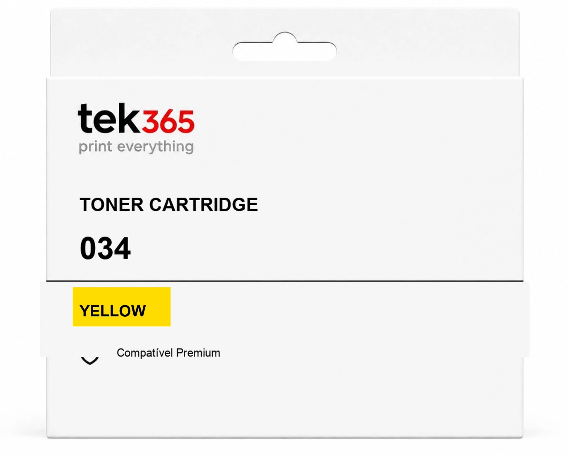 Toner Compativel Canon 034 Amarelo