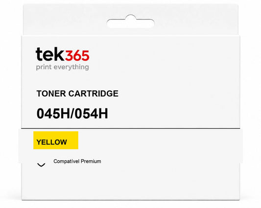 Toner Compativel Canon 045H/054H Amarelo