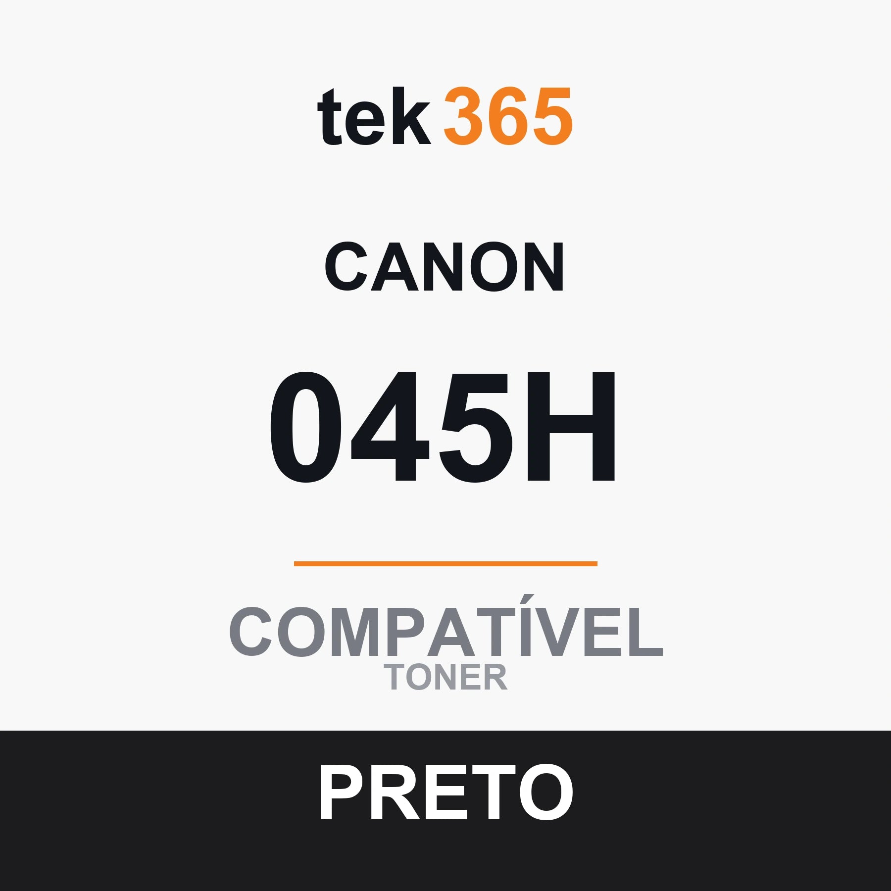 Toner Compativel Canon 045H-PRETO-BLACK Preto