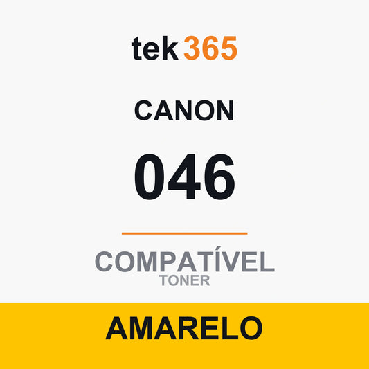 Toner Compativel Canon 046-AMARELO-YELLOW Amarelo