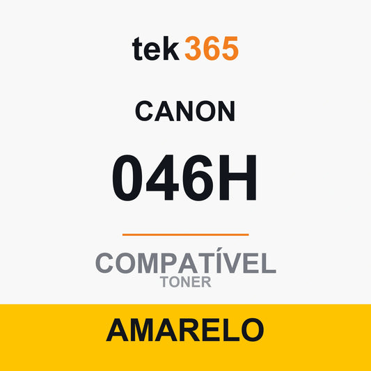 Toner Compativel Canon 046H-AMARELO-YELLOW Amarelo