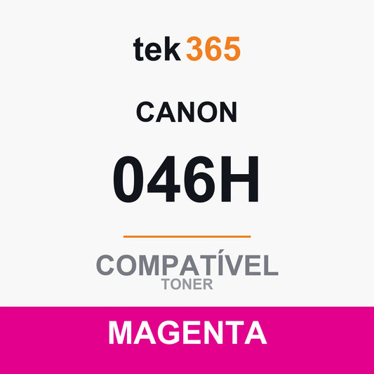 Toner Compativel Canon 046H-MAGENTA-MAGENTA Magenta