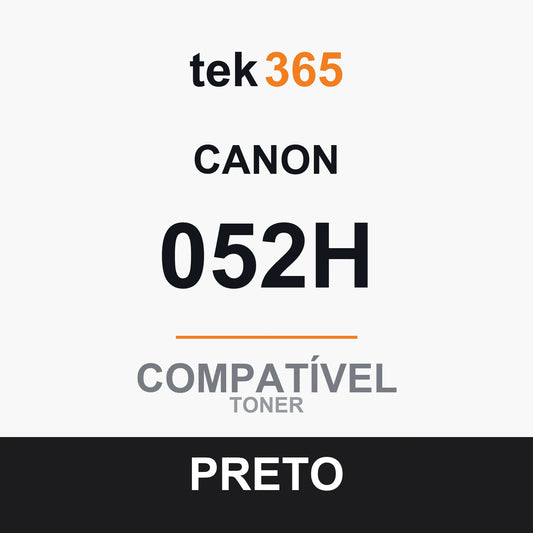 Toner Compativel Canon 052H-PRETO-BLACK Preto