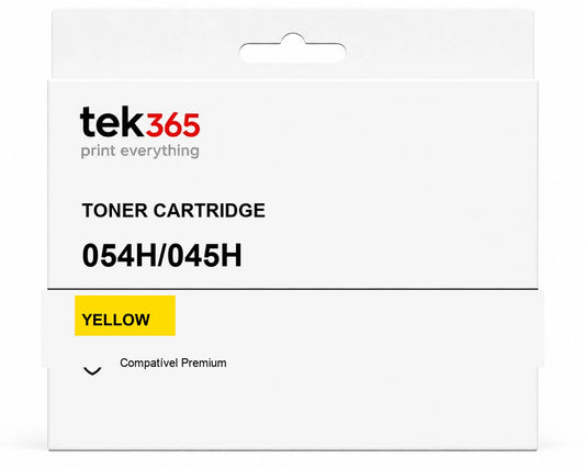 Toner Compativel Canon 054H/045H Amarelo