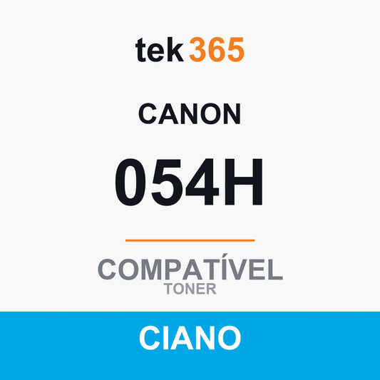 Toner Compativel Canon 054H-CIANO-CYAN Ciano