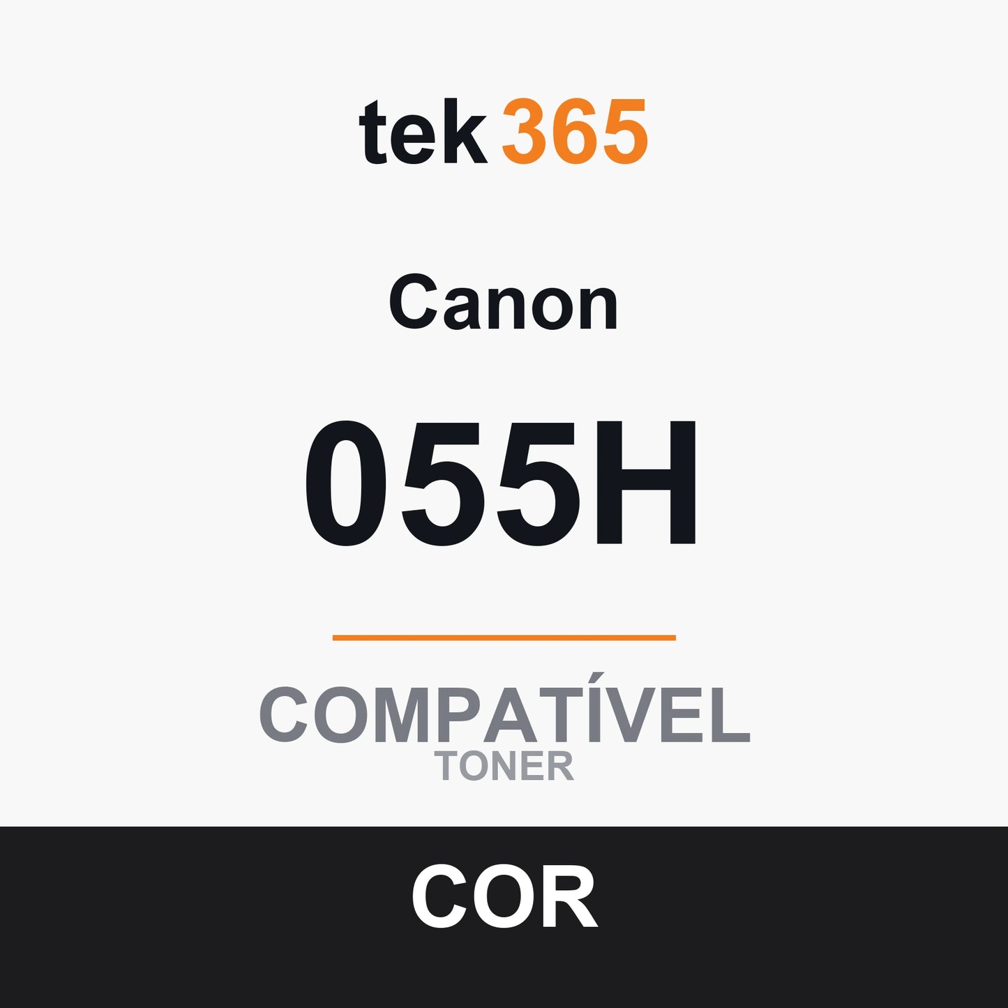 Toner Compativel Canon 055H Preto