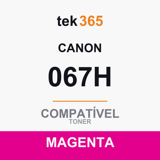 Toner Compativel Canon 067H-MAGENTA-MAGENTA Magenta