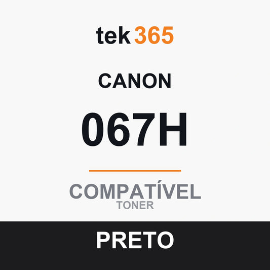Toner Compativel Canon 067H-PRETO-BLACK Preto