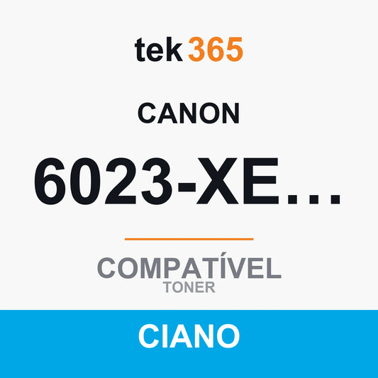 Toner Compativel Canon 6023-XEROX-EVER-CYAN Ciano