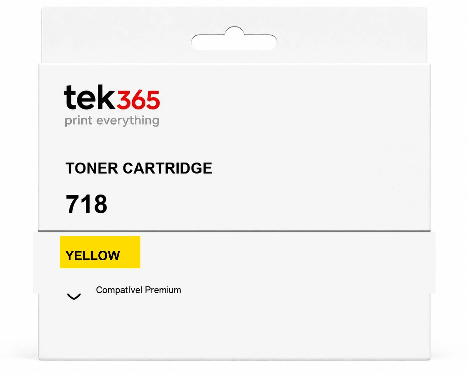 Toner Compativel Canon 718 Amarelo
