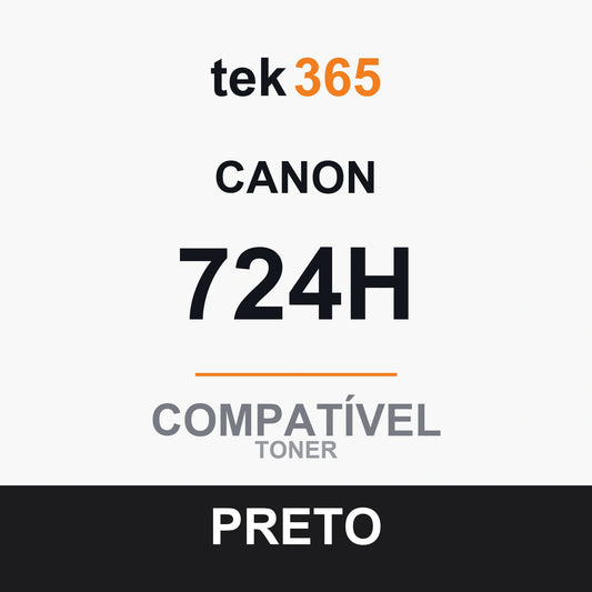 Toner Compativel Canon 724H-PRETO-BLACK Preto