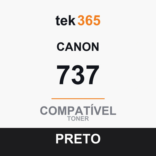 Toner Compativel Canon 737-PRETO-BLACK Preto