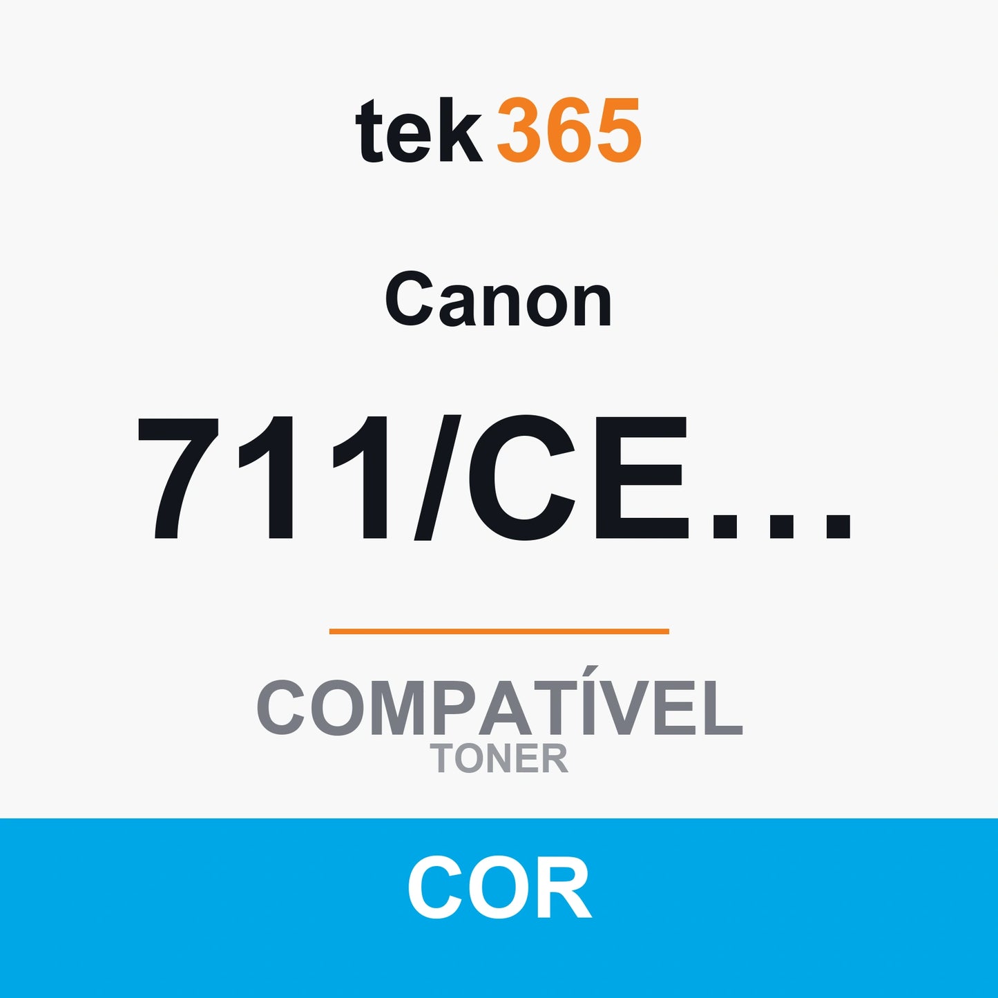 Toner Compativel Canon 711/CEXV26 Ciano