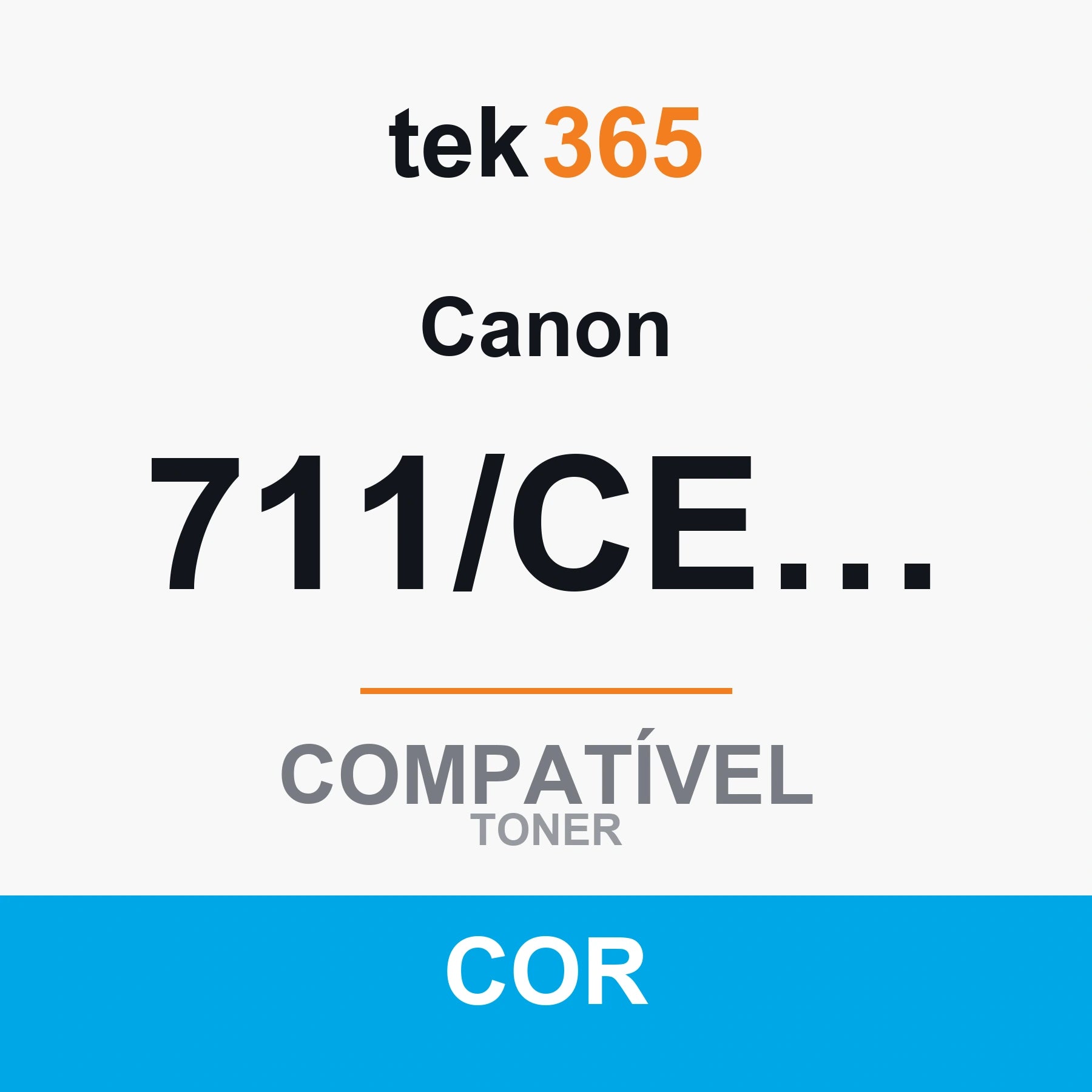 Toner Compativel Canon 711/CEXV26 Ciano