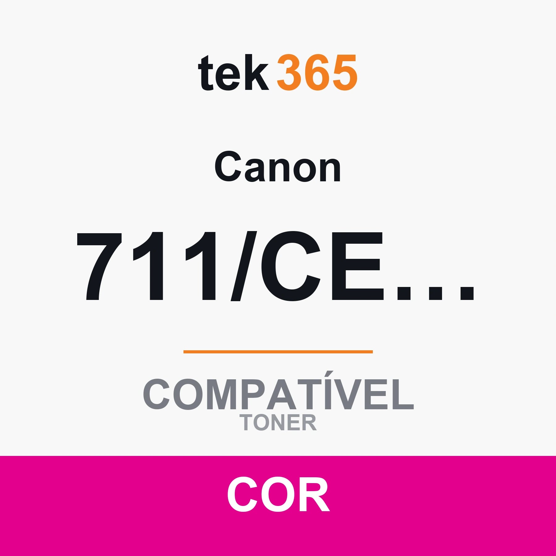 Toner Compativel Canon 711/CEXV26 Magenta