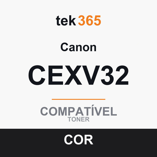 Tambor de imagem compatível Canon CEXV32/CEXV33 Preto