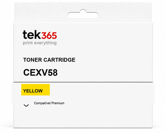 Toner Compativel Canon CEXV58 Amarelo