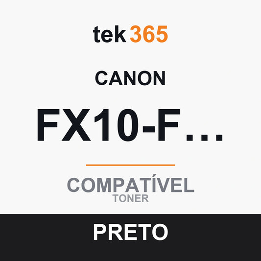 Toner Compativel Canon FX10-FX9-104-703-BLACK Preto