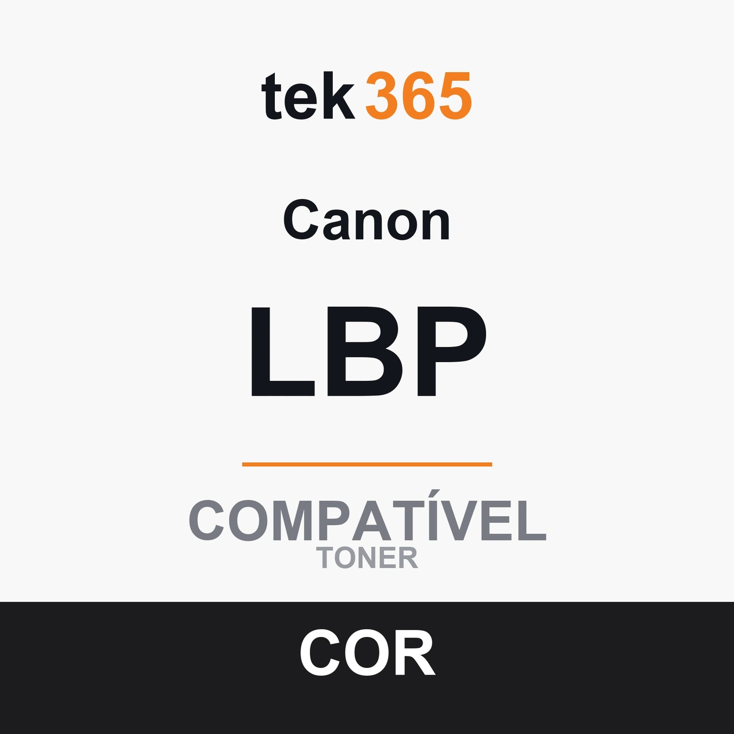 Toner Compativel Canon LBP Preto