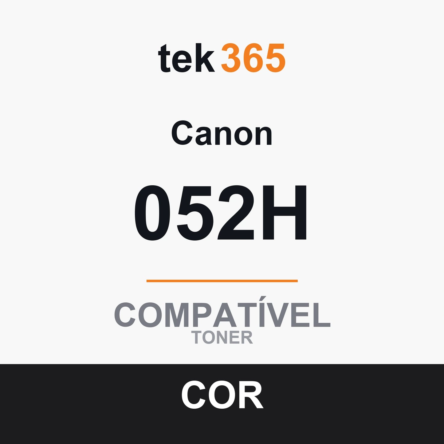 Toner Compativel Canon 052H Preto