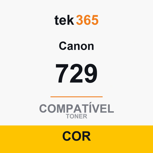 Toner Compativel Canon 729 Amarelo