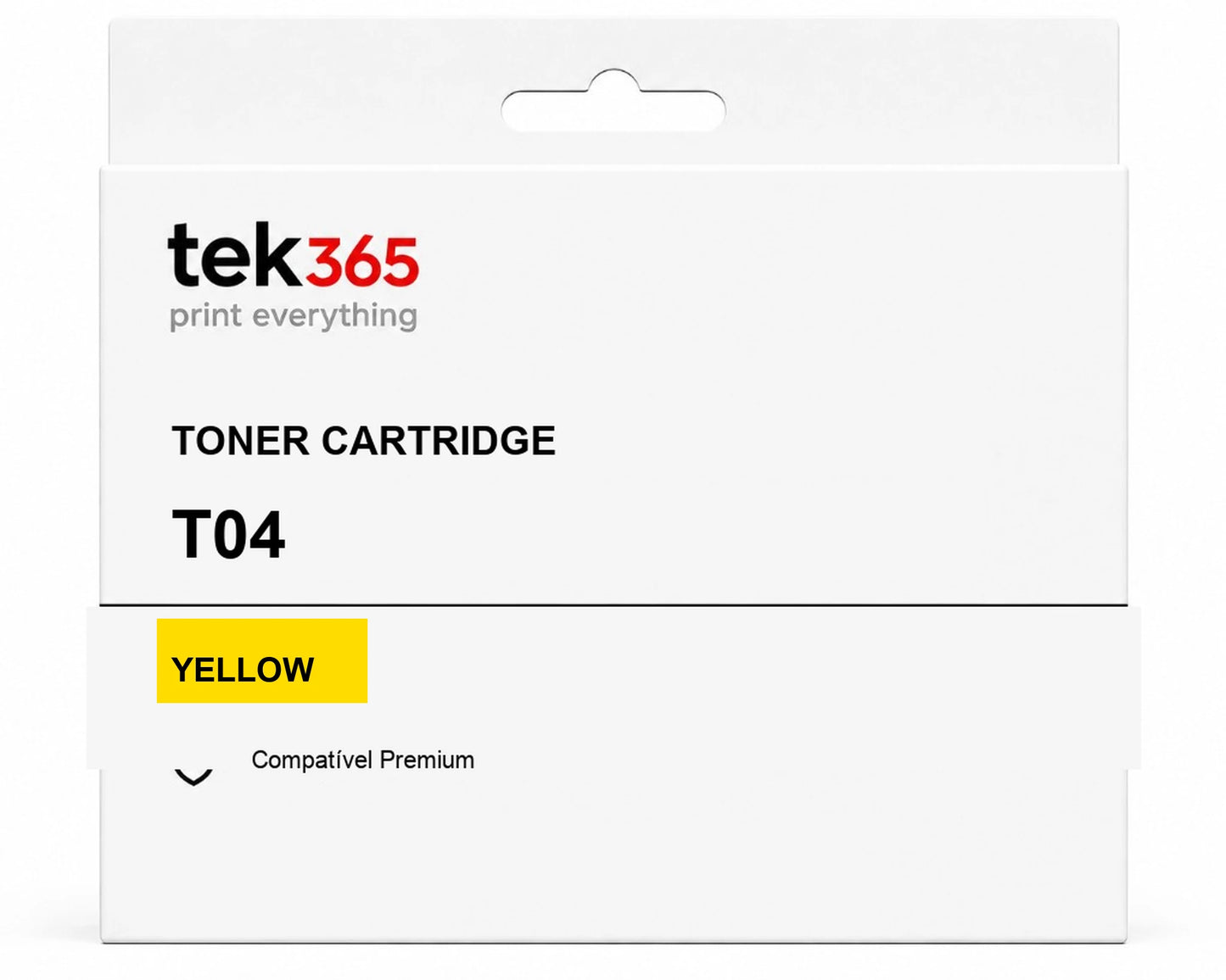 Toner Compativel Canon T04 Amarelo