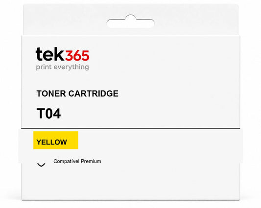 Toner Compativel Canon T04 Amarelo