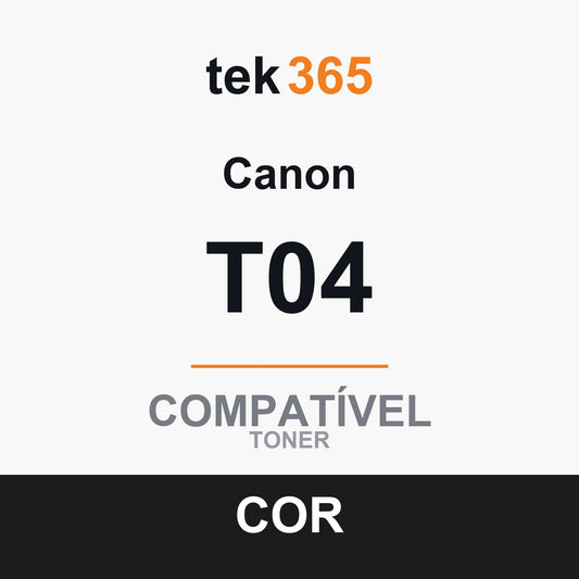 Toner Compativel Canon T04 Preto