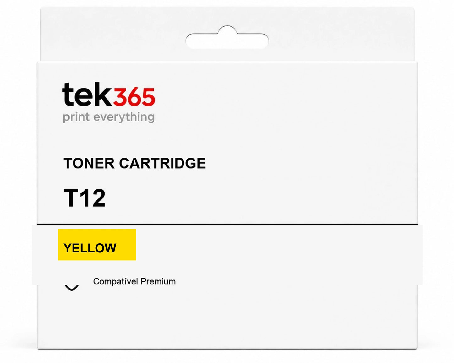 Toner compatível Canon T12 Amarelo