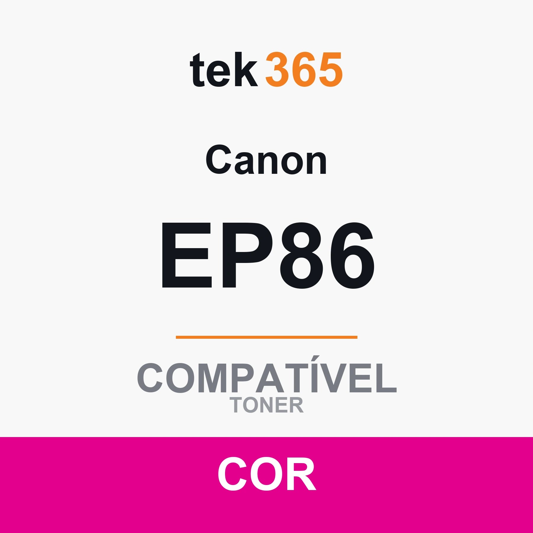 Toner Compativel Canon EP86 Magenta