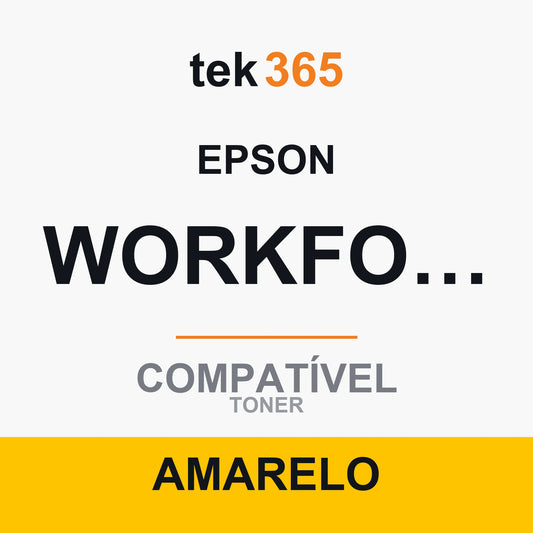Toner Compativel Epson WORKFORCE-AL-C300-YELLOW Amarelo