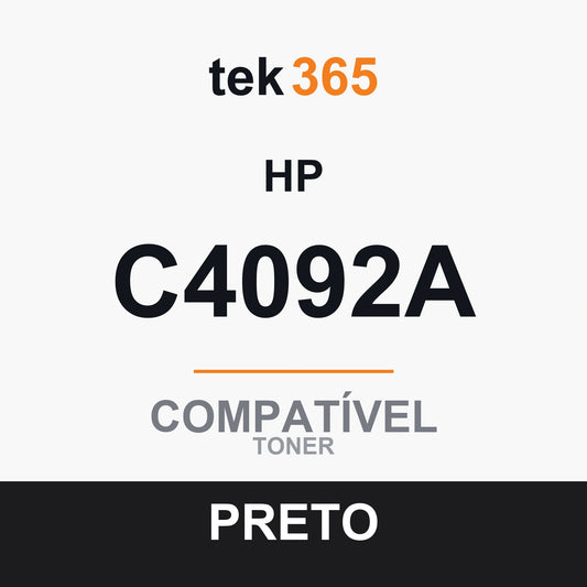 Toner Compativel HP C4092A-PRETO-BLACK Preto