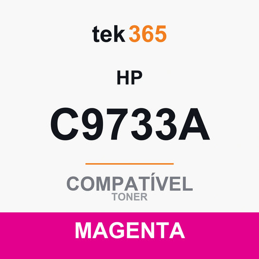Toner Compativel HP C9733A-MAGENTA-MAGENTA Magenta