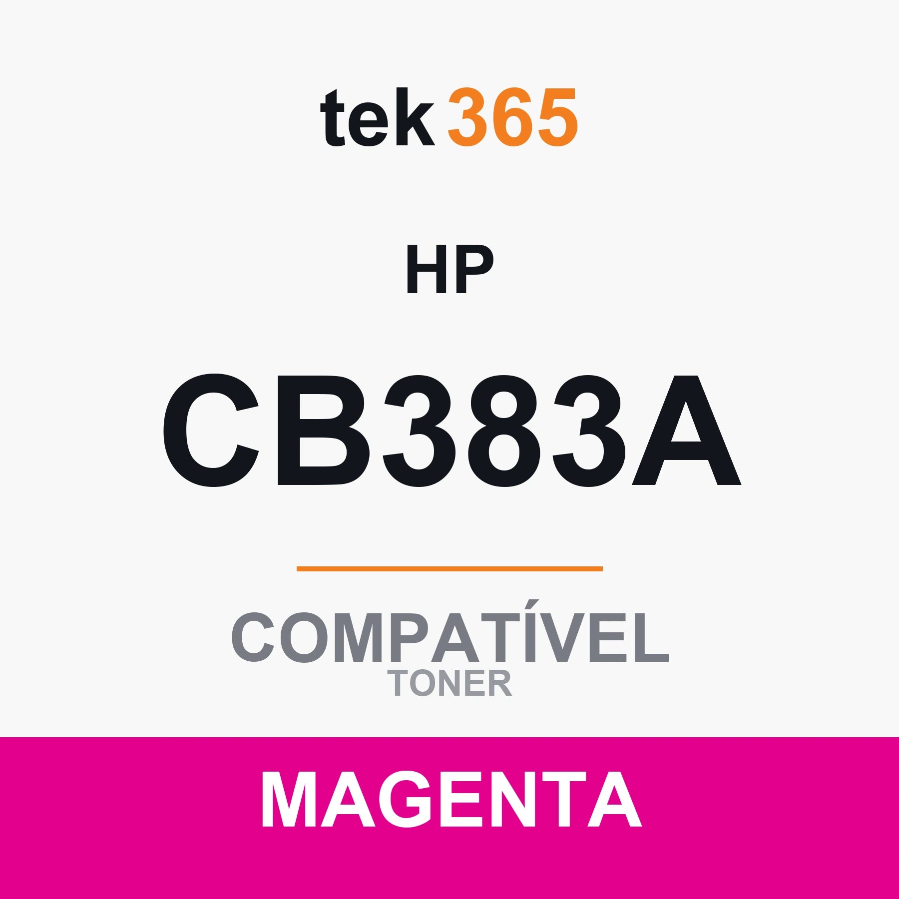 Toner Compativel HP CB383A-MAGENTA-MAGENTA Magenta