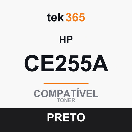 Toner compatível HP CE255A Preto