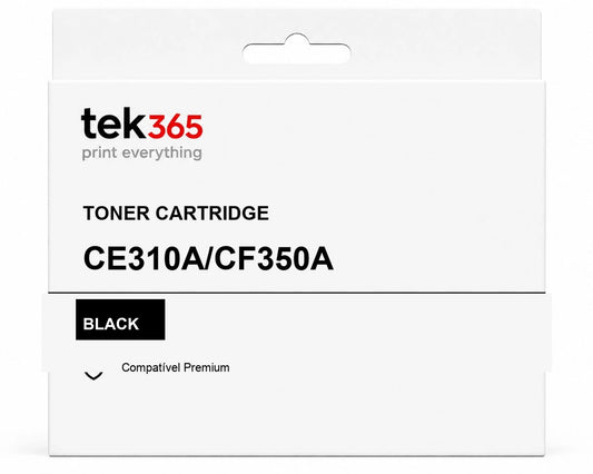 Toner compatível HP CE310A/CF350A Preto