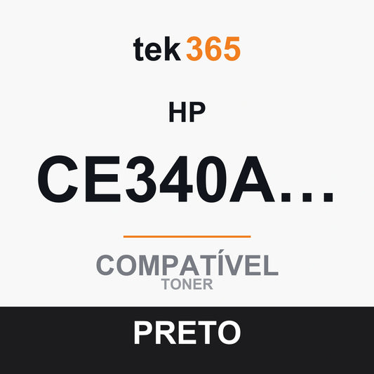 Toner Compativel HP CE340A-CE740A-CE270A-BLACK Preto